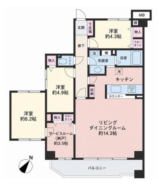 モアステージ墨田　202号室