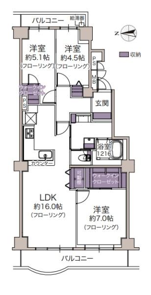 清新南ハイツ1-18号棟 204号室