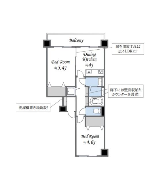 亀有大晃サンハイム 1階