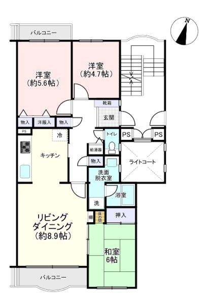 志津グリーンハイツ２号棟