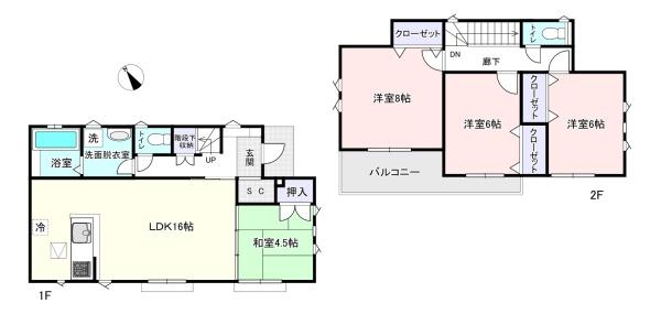 佐倉市中志津２丁目の中古一戸建