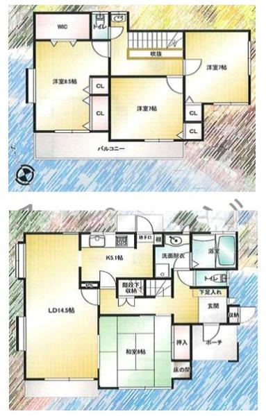 佐倉市染井野７丁目の中古一戸建