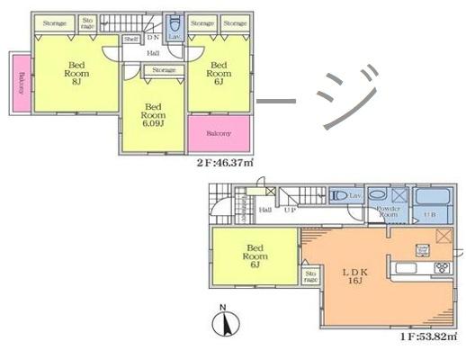 佐倉市上志津の中古一戸建て