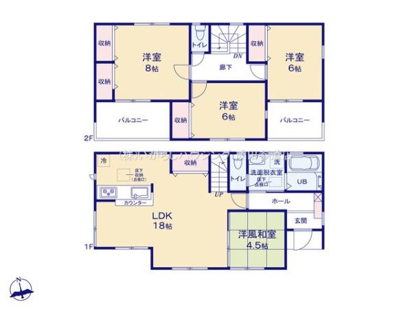 佐倉市宮前２丁目の新築一戸建
