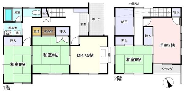 佐倉市中志津５丁目の中古一戸建て