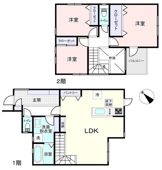 八千代市八千代台北１３丁目の新築一戸建