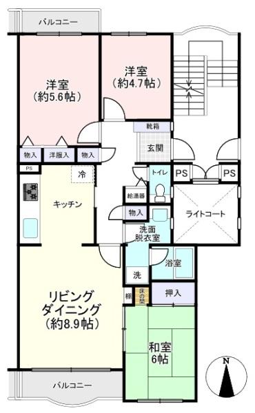 志津グリーンハイツ2号棟