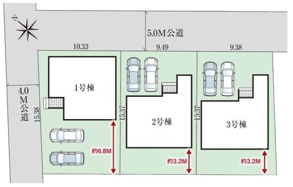 城内町全3棟2号棟