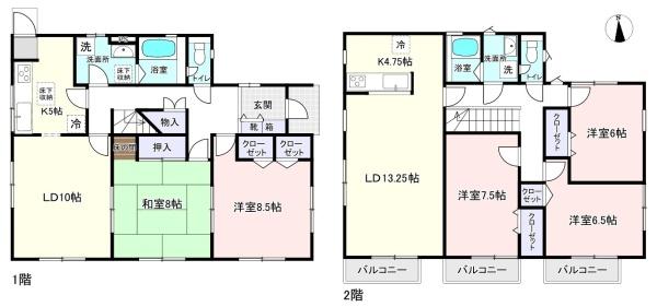佐倉市上志津の中古一戸建て