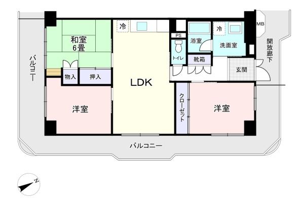 ローズタウン志津駅前Ｂ棟