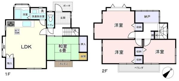 佐倉市中志津６丁目の中古一戸建
