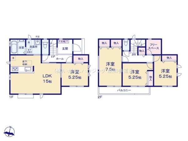 佐倉市井野の新築一戸建