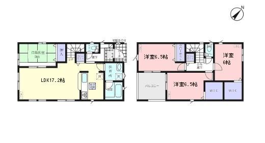 印旛郡酒々井町中央台４丁目の新築一戸建