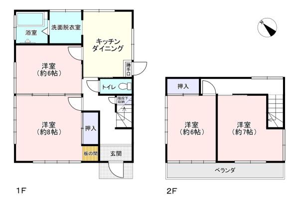 八街市富山　中古戸建