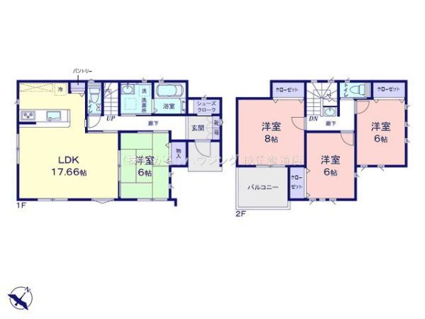 富里市七栄の新築一戸建