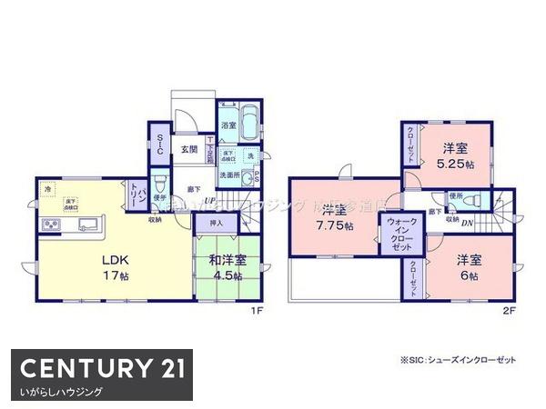 グラファーレ富里市日吉台5期　全1棟