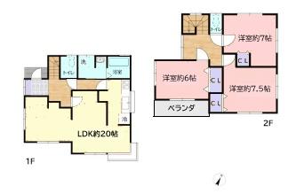 成田市並木町の中古一戸建