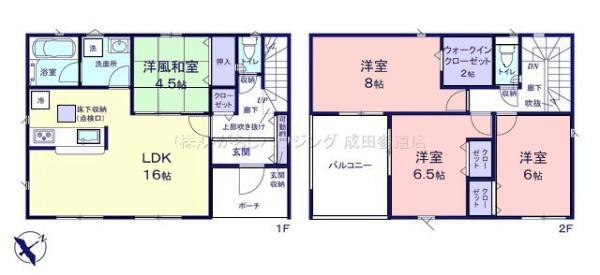 印旛郡栄町竜角寺台６丁目の新築一戸建