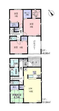 クレイドルガーデン　香取市小見川第10　全4棟　3号棟