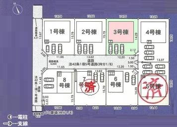 香取市野田　第9　全8棟　3号棟