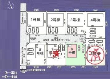 香取市野田　第9　全8棟　6号棟