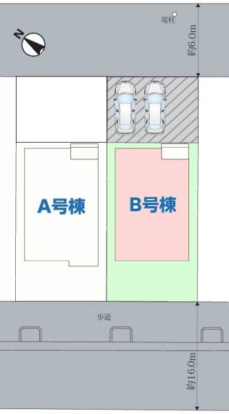 成田市玉造Ⅲ　全2棟　Ｂ号棟