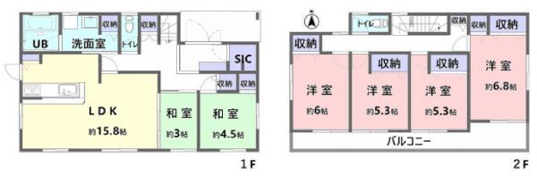 成田市橋賀台　中古戸建