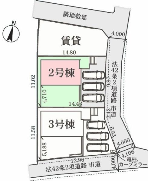 リナージュ富里日吉倉24-1期　全3棟　2号棟