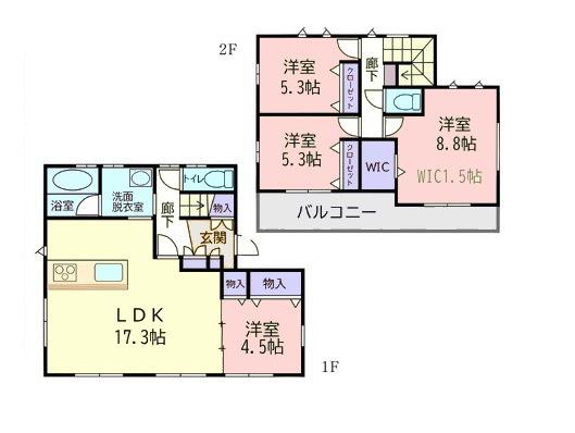 富里市七栄　中古戸建