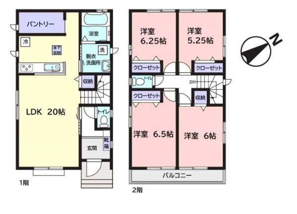 ハートフルタウン成田　全3棟　B号棟