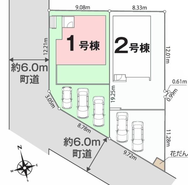 リナージュ酒々井中央台4丁目25-1期　全2棟　1号棟