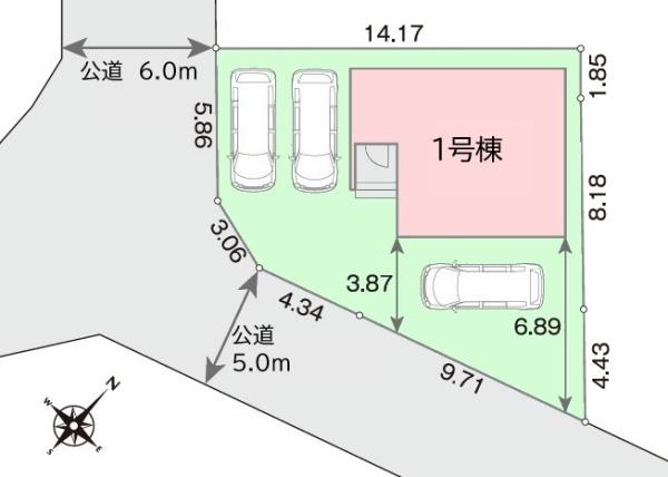 リナージュ八街富山第1期　全1棟