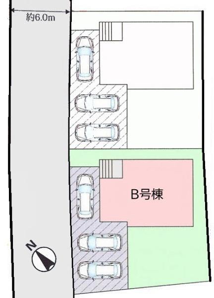 ハートフルタウン安食台Ⅰ　全2棟　Ｂ号棟