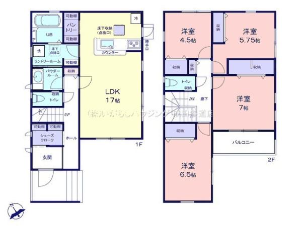 リーブルガーデン成田市並木町(間取り)