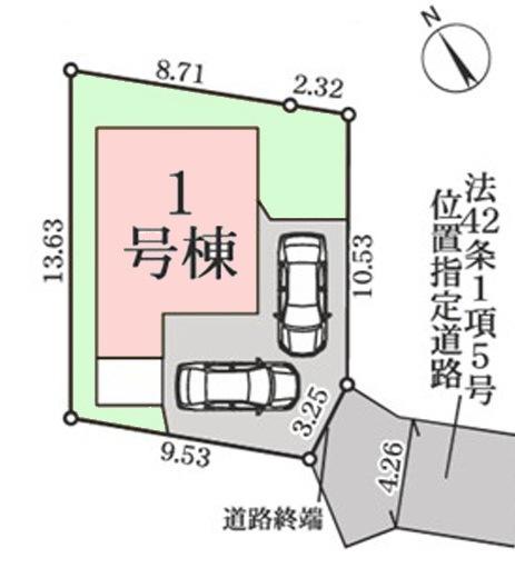 リーブルガーデン成田市並木町(区画図)