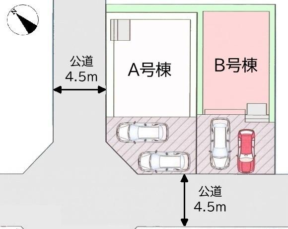 ハートフルタウン成田市飯田町　全2棟　B号棟