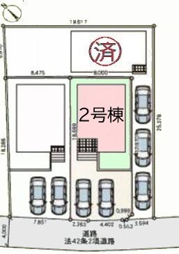 クレイドルガーデン栄町安食第25　全3棟　2号棟