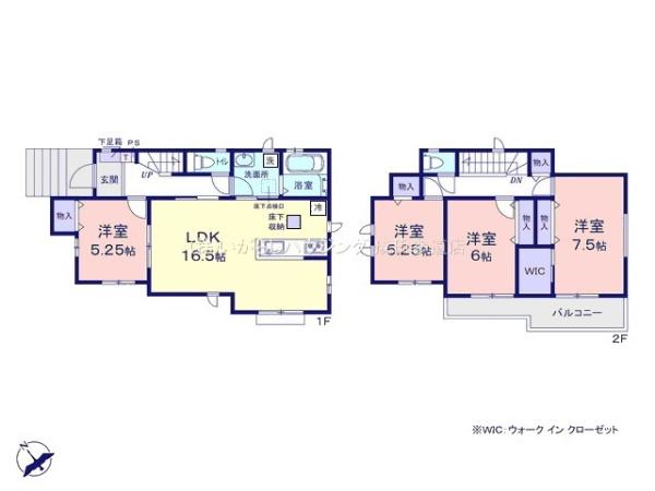 ハートフルタウン富里市日吉台Ⅵ全1棟