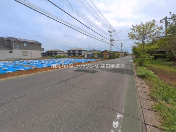 成田市並木町売地全4区画　1区画　建築条件なし