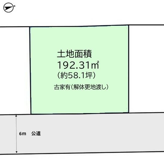富里市日吉台５丁目　建築条件なし　売地
