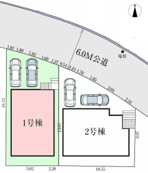 グラファーレ成田市橋賀台7期　全2棟　1号棟