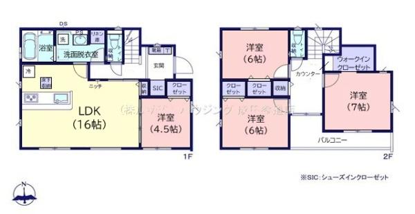 グラファーレ成田市橋賀台7期　全2棟　2号棟