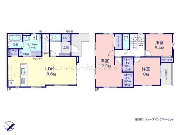 リガーレ成田市加良部3期全2棟　2号棟