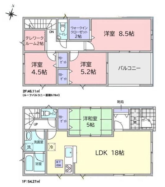 クレイドルガーデン八街市八街に第20全3棟　3号棟