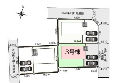 クレイドルガーデン八街市八街に第20全3棟　3号棟