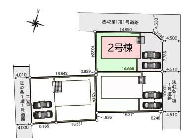 クレイドルガーデン八街市八街に第20全3棟　2号棟
