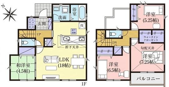 グラファーレ成田市吾妻8期（全2棟）1号棟
