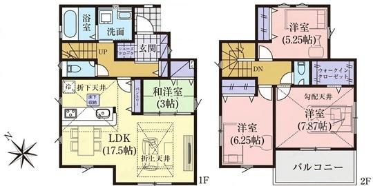グラファーレ成田市吾妻8期(全2棟)2号棟