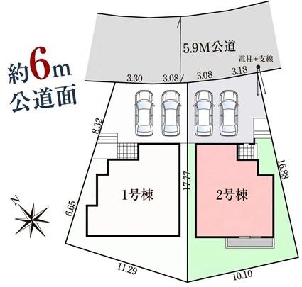 グラファーレ成田市吾妻8期（全2棟）2号棟