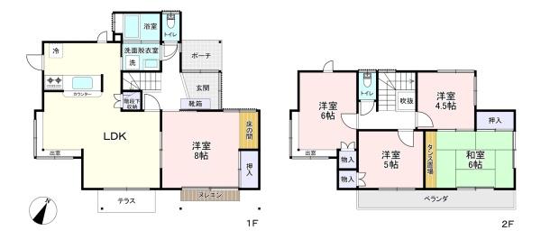 印旛郡栄町南ケ丘１丁目の中古一戸建て